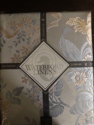 NEW EXPENSIVE WATERFORD LINENS TABLECLOTH Oblong 70”x104” 8 To 10 Seat - Picture 9 of 11