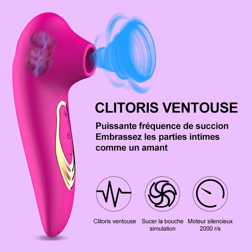 Sucking Vibrator Clit Sucker Dildo Women G-spot Massager Sex Toy for Women - Picture 54 of 123