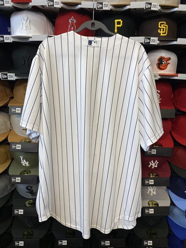 Nike New York Yankees White Home Pinstripe Jersey (Sz 2XL)) Officially Licensed - Picture 8 of 9