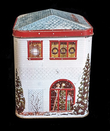 1974 Christmas Tin Feels Like Home Giveaway at Mall Opening Made in England - Bild 6 von 7