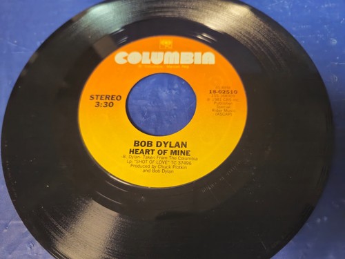 BOB DYLAN - HEART OF MINE / THE GROOM'S STILL WAIT - 7" VINYL SINGLE - Bild 2 von 3