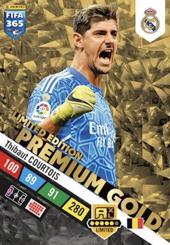 PANINI FIFA 365 2023 ADRENALYN XL LIMITED PREMIUM GOLD Pogba Mbappe Messi - Zdjęcie 94 z 97