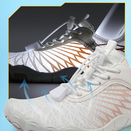 Unisex Wasser Laufschuhe Barfußschuhe Turnschuhe Sneaker Fivefinger Zehenschuhe - Bild 8 von 27