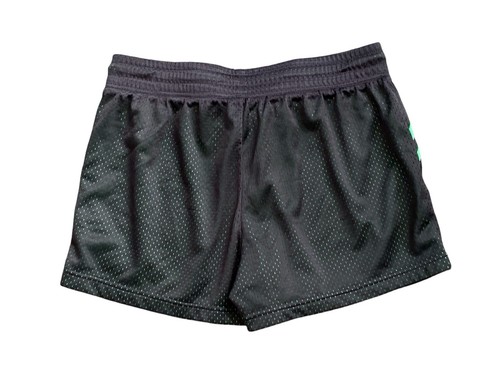 FILA Sport Womens Sz Medium Green Gray Mesh Running Athletic Workout Gym Shorts - Picture 2 of 4