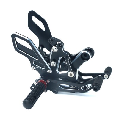 グローブ、 Carbon Fiber Heel Guards Foot Rest For Kawasaki ZX-4RR ZX4RR