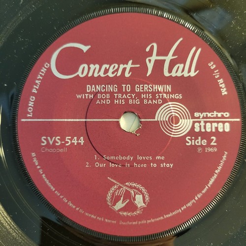 BOB TRACY - DANCING TO GERSHWIN.UK ORIG "33 RPM" 7" STEREO CLASSICAL EP - Picture 9 of 9