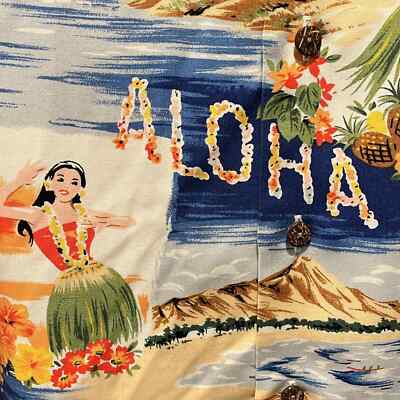 Polo by Ralph Laurent Hawaiian Short Sleeve Vintage Camp