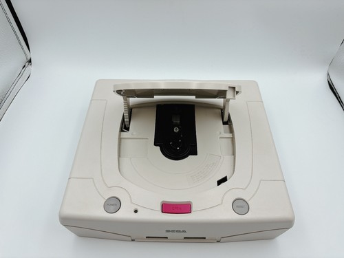 Sega Saturn White Console Controller Cables Set HST-3220 Japan Tested Working - Picture 3 of 16