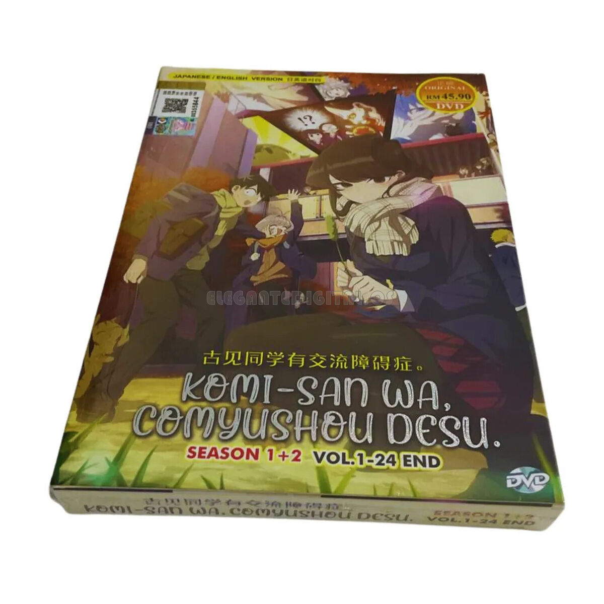 ANIME DVD~ENGLISH DUBBED~Komi-San Wa,Comyushou Desu. Season 1+2(1