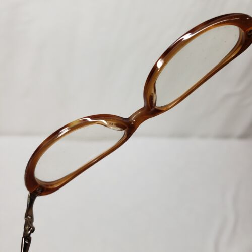 Ralph Lauren Glasses Frames Brown Tortoise Shell Oval 7WY RL636 120 Vintage - Picture 13 of 17