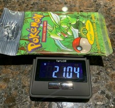 Pokemon JUNGLE "Long Crimp" Booster Pack (Weighed 21.04G) Scyther 1999 WOTC