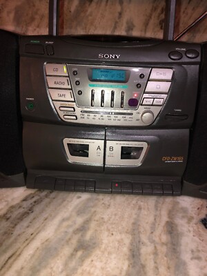 Sony CFD-ZW165 Am/Fm Stereo/CD/Radio Cassette Recorder