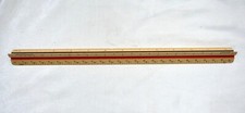 STAEDTLER-MARS 987 18-31 Architect Engineering Scale Triangle Drafting Ruler 12"