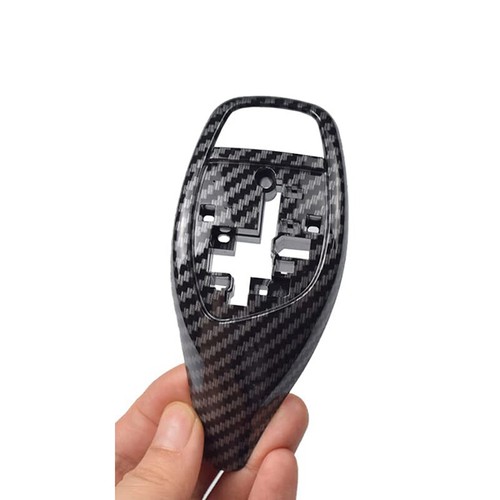 Carbon Fiber Gear Shift Knob Lever Cover For BMW F06 F12 F13 F33 F36 2013-2019 - Picture 6 of 9