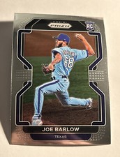 2022 Panini Prizm Joe Barlow RC #96 Texas Rangers