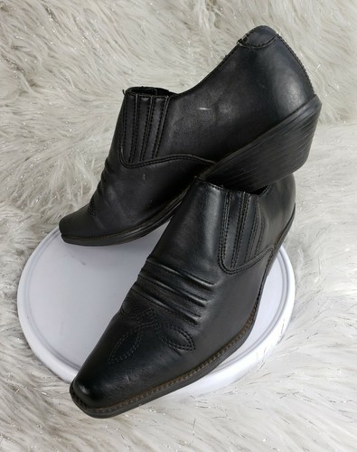 Maurices 33484 schwarze Slipper Booties Stiefel Größe 6,5 - Bild 2 von 6