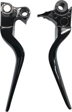 HARDDRIVE 2005-2006 FLSTN Softail Deluxe Harley Davidson LSR LEVER SET BLACK BIG