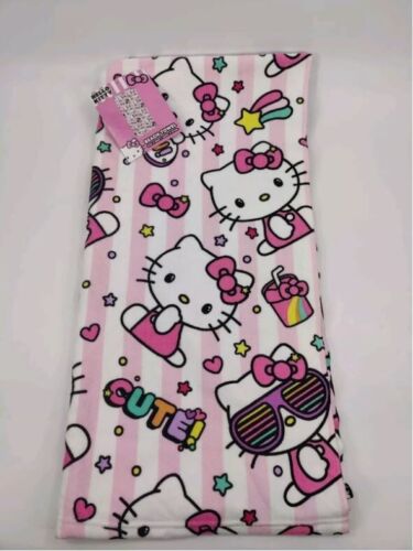 HELLO KITTY Beach Towel 27 X 54 IN NEW AND SOFT TOWEL