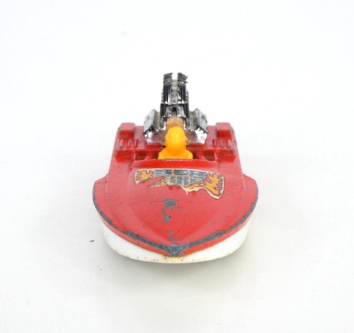 Matchbox Seafire No5 RARE RED Superfast Speed Boat Toy Vintage 1975 - Picture 2 of 11