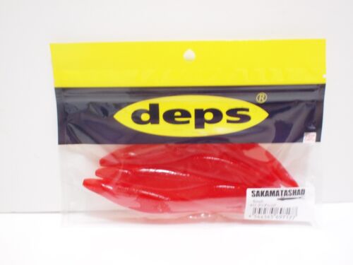 Deps Sakamata Shad 5 pouces plastique souple Fluke Jerkbait (choisissez les couleurs) EN STOCK - Photo 7/41