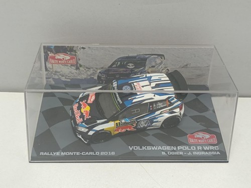 Volkswagen Polo R WRC Monte Carlo 2016 Ogier Ingrassia Edicola 1:43 Usato + Teca - Foto 3 di 5