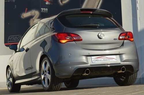 FMS 3 pulgadas 76mm Escape Deportivo Dúplex NE-Trasera Opel Corsa D OPC (07-) 1.6T 141kW - Imagen 2 de 3