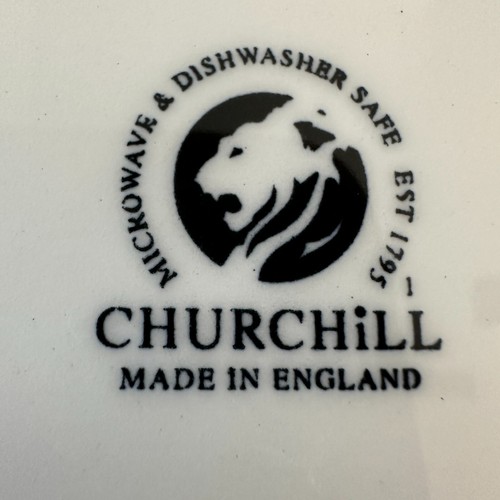 Set of 4 Churchill ANTIQUE ROSE PINK Dinner Plates 10 3/8" Made In England - Picture 12 of 13