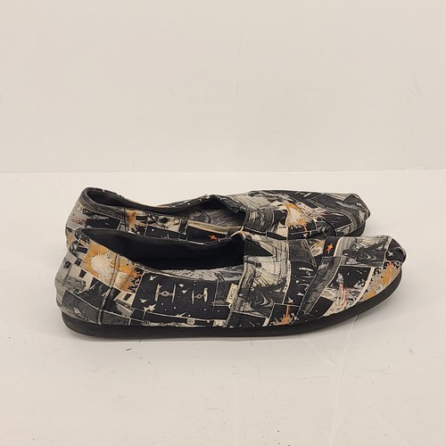 B35 Toms x Star Wars Darth Print Women’s US 12 Men’s 10.5 Slip On Shoes Black - Picture 3 of 6