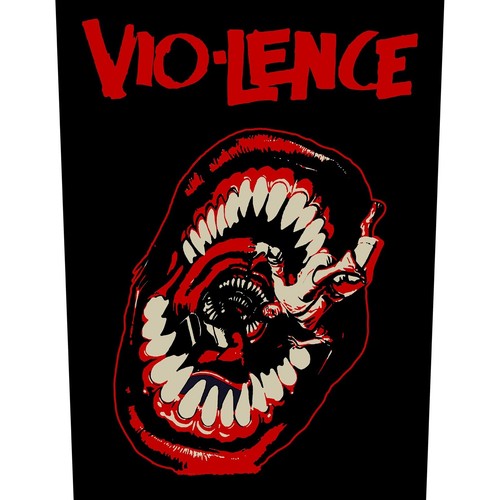 VIO-LENCE -"ETERNAL NIGHTMARE" - LARGE SIZE - SEW ON BACK PATCH - Imagen 4 de 9