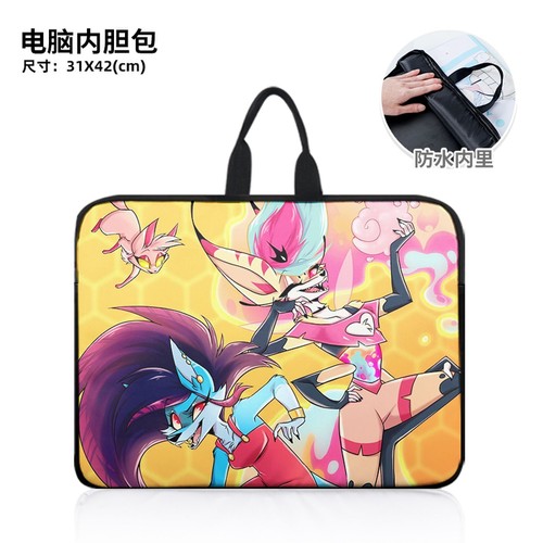 Hazbin-Hotel Bolso para Computadora Portátil Anime Estuche para Computadora Portátil Bolso de Mano Bolso Alastor - Imagen 27 de 39