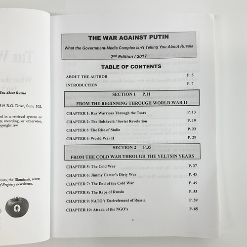 The War Against Putin M S King 2022 Book - Imagen 8 de 22