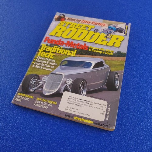 STREET RODDER: FUNDA-METALS TRADITIONAL TECH APRIL 2003 AMERICAN CARS MAGAZINE - Picture 9 of 10