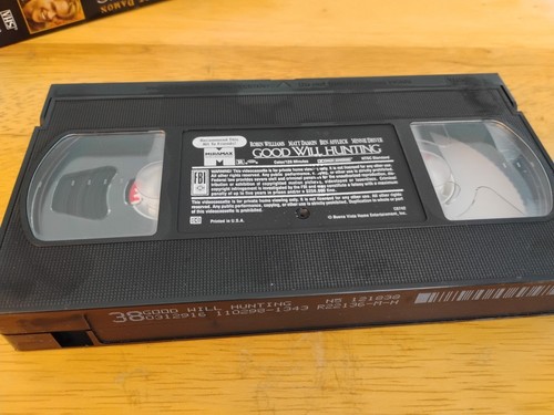 Good Will Hunting (VHS, 1997) B51 - Picture 4 of 4