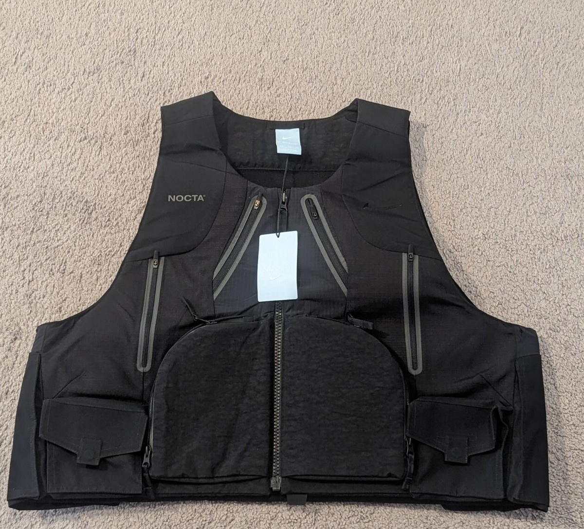 NWT SS21 Nike x Drake NOCTA Tactical Vest - Black XXL | eBay NWT SS21 Nike x Drake NOCTA Tactical Vest - Black XXL | eBay