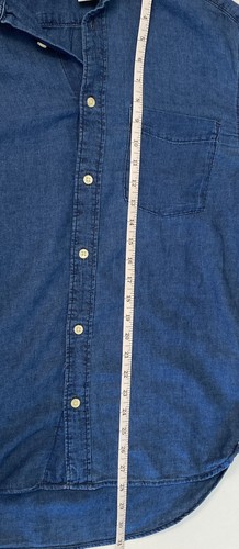 L.O.G.G. Label Of Graded Goods Men’s Denim Jean Shirt,Sz S,Chest 39”,Westerncore - Picture 7 of 7