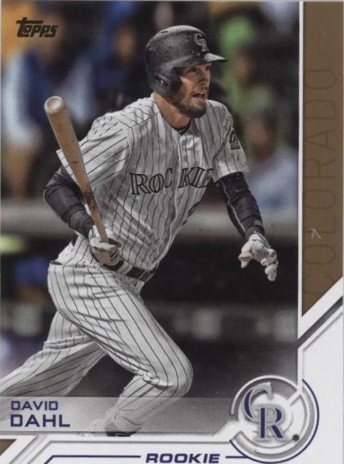 2017 Topps - David Dahl #S-83 - 1 of 1