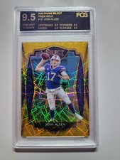2020 Panini Select Josh Allen RARE Prizm Gold 6/10