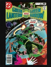 Green Lantern #99 (Mark Jewelers) VF+ Grell Green Arrow Black Canary Katma Tui