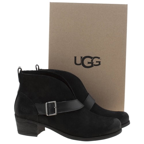 Ugg Australia Black Wright Belted Boots RRP £150 UK 5.5 EU 38 JS20 21 SALEw - Picture 5 of 7