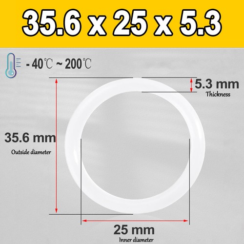 Metric VMQ Silicone Rubber O-Rings Seals 5.3mm Cross Section 18.5mm - 680mm ID - Picture 26 of 193