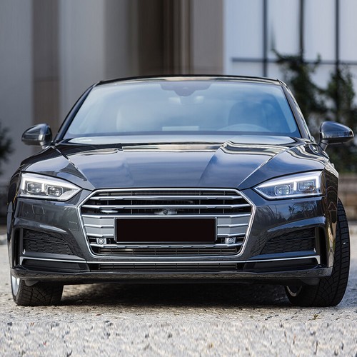 Front Bumper Fog Light Cover Grille Trim Pair Fits Audi A5 S5 S-line 2018-2019 - Picture 3 of 11