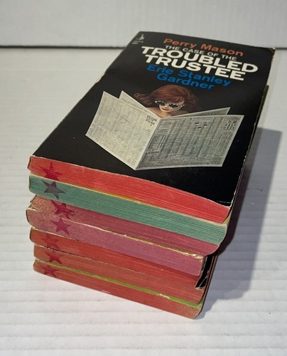 Lot of 7 Vintage Erle Stanley Gardner A.A. Fair Books 60's Paperback - Picture 4 of 24