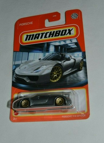 MATCHBOX 2022 HERITAGE CLASSICS 31/100 - PORSCHE 918 SPYDER GRIS METÁLICO - Imagen 2 de 9
