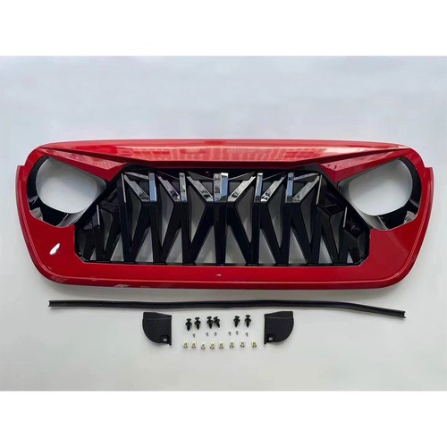 Grille magasin de calandre de pare choc avant pour Jeep Wrangler Gladiator JT 2020-2024
