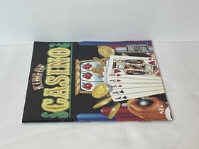 King of Casino (TurboGrafx-16, 1990) Authentic HuCARD & Manual - Cleaned Tested