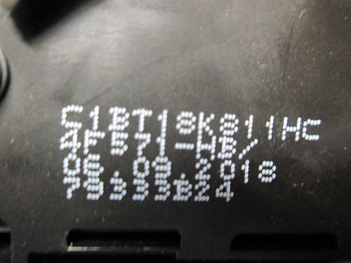 2016 2020 FORD FIESTA SYNC 3 CD PLAYER STEREO BEZEL CLIMATE PANEL OEM - Foto 20 di 24