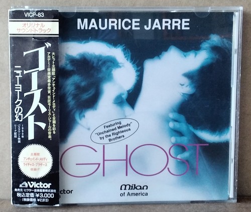 GHOST - SOUNDTRACK by Maurice Jarre 1990 VICTOR VICP-83 JAPAN CD GRETA CONDITION - Picture 1 of 3