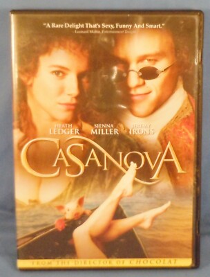 Casanova with Heath Ledger & Jeremy Irons *DVD*