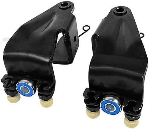 1 Pair Left And Right Sliding Door Roller Middle Bracket Compatible with Honda