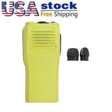 1x Yellow New Replacement Front Housing Cover Case for CP200 Two Way Radio